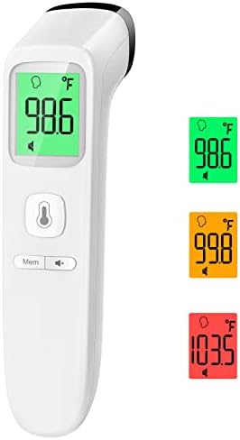 No-Touch Thermometer for Adults and Kids, Accurate Digital Baby Thermometer, FSA HSA Eligible, Fever Alarm & Silent Mode, 2 in 1 Forehead & Object Thermometer - Picture 0