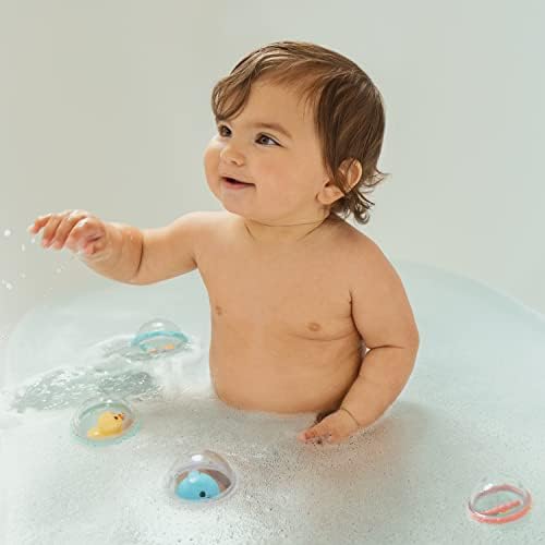 Munchkin® Float & Play Bubbles™ Baby and Toddler Bath Toy, 4 Count - Picture 2