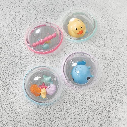 Munchkin® Float & Play Bubbles™ Baby and Toddler Bath Toy, 4 Count - Picture 3