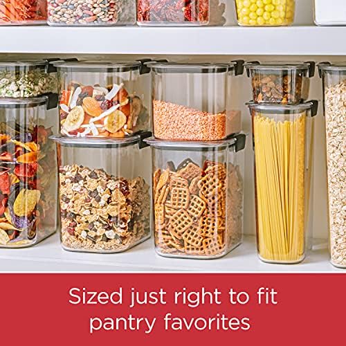 Rubbermaid Brilliance BPA Free Food Storage Containers with Lids, Airtight, for Lunch, Meal Prep, and Leftovers, Set of 8 - Picture 2