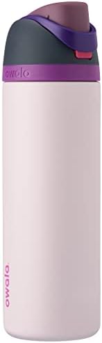 Owala FreeSip Insulated Stainless Steel Water Bottle with Straw for Sports and Travel, BPA-Free, 40oz, Dreamy field - Picture 0