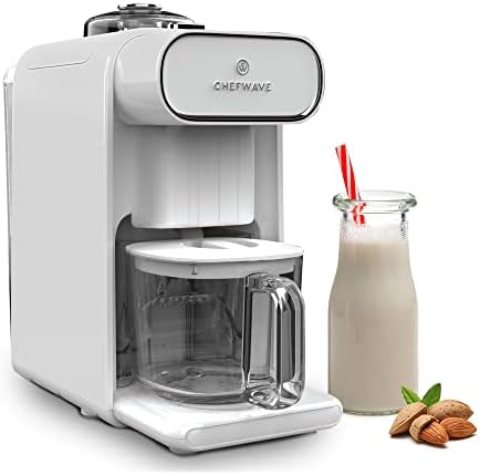 ChefWave Milkmade Non-Dairy Milk Maker with 6 Plant-Based Programs, Auto Clean