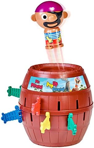 TOMY Pop Up Pirate Board Game - Swashbuckling Kids Games for Family Game Night - Kids Activities and Pirate Accessories - Family Board Games for Kids Ages 4 and Up - Picture 1