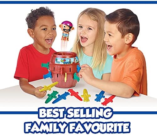 TOMY Pop Up Pirate Board Game - Swashbuckling Kids Games for Family Game Night - Kids Activities and Pirate Accessories - Family Board Games for Kids Ages 4 and Up - Picture 2