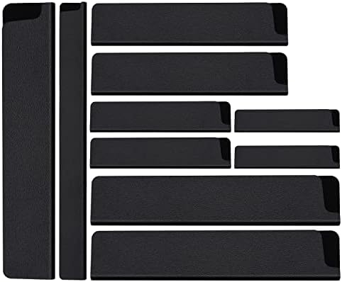 5/10/20pcs Universal Knife Edge Guards Set, Non-BPA Knife Sheath, Waterproof Abrasion Resistant Felt Lined Knife Cover Sleeves Knife Protectors, Gentle on Your Blades(10pcs)