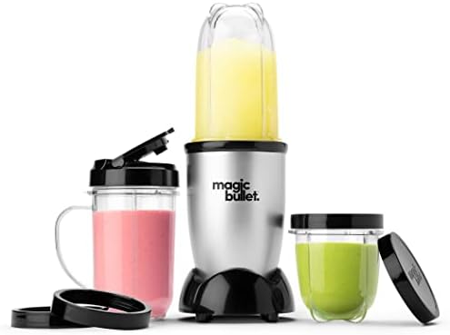 Magic Bullet Blender, Small, Silver, 11 Piece Set - Picture 0