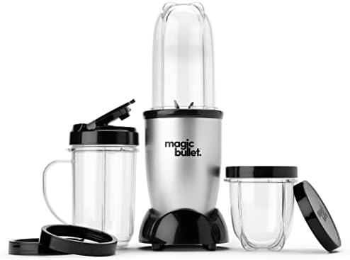 Magic Bullet Blender, Small, Silver, 11 Piece Set - Picture 1