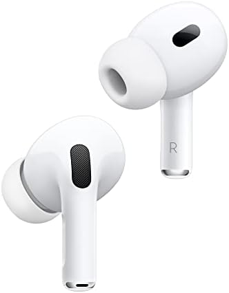 Apple AirPods Pro (2nd Generation) Wireless Ear Buds with USB-C Charging, Up to 2X More Active Noise Cancelling Bluetooth Headphones, Transparency Mode, Adaptive Audio, Personalized Spatial Audio - Picture 0