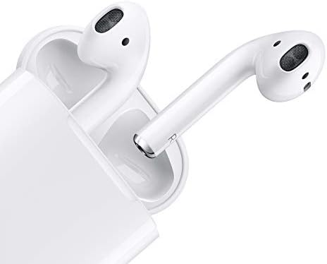 Apple AirPods (2nd Generation) Wireless Ear Buds, Bluetooth Headphones with Lightning Charging Case Included, Over 24 Hours of Battery Life, Effortless Setup for iPhone - Picture 1