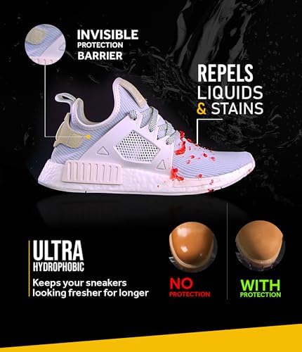 Crep Protect Shoe Protector Spray - Rain & Stain Waterproof Nano Protection for Sneaker, Leather, Nubuck, Suede & Canvas - Picture 2